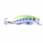 1 tk HENGJIA Minnow Crankbait plastist haugi vobleri p&uuml;&uuml;givarustus