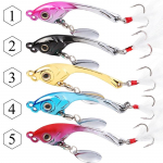 5 tk Jig-Lures Cranbait Casting Sinker Lusikad Suled Kolmikkonksud Forell Bass Wallleyes Spinner S&ouml;&ouml;dad