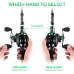 Peibutusrull 8 kg pidurdusj&otilde;uga, millega saab p&uuml;&uuml;da suuremaid kalu 8.1:1 kiire s&ouml;&ouml;darulli right hand