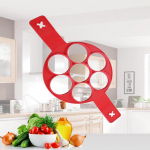 Munat&ouml;&ouml;riistad &Uuml;mmargune pannkoogivalmistaja Mittenakkuv munar&otilde;ngaste k&uuml;psetusmasin Juustukeetja Pann P&ouml;&ouml;rake munavormi