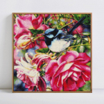 5D DIY teemantmaali linnu t&auml;isekraan teemantmosaiiktikandite soodushinnaga pildid 20x20CM