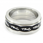 Terasest m&auml;rgis&otilde;rmus 'Thorgal' must h&otilde;bedane 58 must