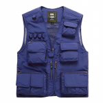Suures suuruses XXS-5XL Suvine Meeste Matkamise Multifunktsionaalne Vest V&auml;litingimustes Mitme taskuga Ronimine Matkamine Varrukateta Kalastusjoped 5XL