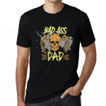 Graafiline meeste T-s&auml;rk &ndash; Bad Ass Dad &ndash; meeste pealuu s&auml;rk XS must