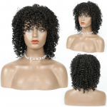 LISI HAIR Parukad Euroopa ja Ameerika mood Aafrika v&auml;ikesed lokkis naiste parukad Afro-peakatted