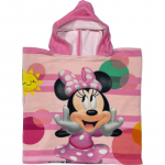 Poncho de Bain &agrave; Capuche MINNIE 50x100 Heleroosa