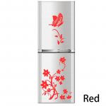 Butterfly k&uuml;lmiku kleebis Kodukaunistuse k&ouml;&ouml;gi seinamaaling Isevalmistatud seinakleebised punane