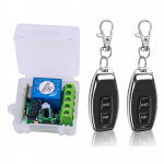 Nutikas kodu 433Mhz DC 12V 1CH juhtmevaba kaugl&uuml;liti relee vastuv&otilde;tja saatja universaalne kaugjuhtimispult ON-OFF-2 tumeroheline v&auml;rv