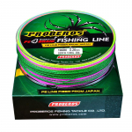 PRO BEROS 4 punutud 100 m Dalima niit V&auml;rviline punutud niit PE niit 0,3#-10# roheline silt 0.4/6LB mitmev&auml;rviline