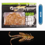 FTK Crazy Iscas 58mm/30 tk Isca Macia Iscas De Pesca Camar&atilde;o Lagosta Pl&aacute;stico Macio Iscas De Pesca 58mm punane