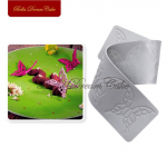 Korall/sulg/leht/liblikas/k&auml;rgstruktuuriga pitsmatt Fondant koogivorm Suhkur k&auml;sit&ouml;&ouml; silikoonpadjake koogi kaunistamise t&ouml;&ouml;riistad k&uuml;psetusn&otilde;ud