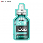 Rojukiss Akne/Pinduv/Punane seerum/Gluta/HYA/Omega/Perfect/Repair/Valge/Tsingi poorideta 5X intensiivmask 25 ml - Tai nahahooldus Acne 1 pc