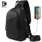 Rinnakott Meeste &otilde;lakott K&auml;ekott Meeste Crossbody Multifunktsionaalne Praktiline Mini Sport V&ouml;&ouml;kott Diagonaalkott must