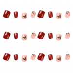 24Pcs Detachable Nails Decoration DIY Manicure Fine Workmanship Delicate Press on Fake for Women B