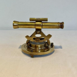 Vintage stiilis kullast messingist lauateleskoop, kompassi ja sextoni purjetamiskingitus, vidina kingitus