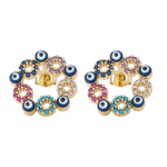 Naiste r&otilde;ngask&otilde;rvar&otilde;ngas Bohemian O-kujuline loominguline riisihelmed liialdatud tarvikud k&otilde;rvar&otilde;ngad OneSize sinine