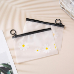 Mugav suletud l&auml;bipaistev multifunktsionaalne suure mahutavusega t&otilde;mblukuga kott plastikust veekindel v&auml;ike karikakra hoiukott Oks&uuml;datsioonivastased tarvikud 17x11cm