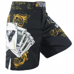 WTUVIVE meeste kollane pokker Warrior Boxing Fitness Breath poksip&uuml;ksid Tiger muay thai poksip&uuml;ksid odavad mma l&uuml;hikesed p&uuml;ksid kickbox m