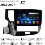 10-tolline Android autoraadio Mitsubishi Outlander 3 GF0W GG0W 2018 - 2021 jaoks Navigatsioon Multimeedia Videopleier Stereo Peaseade Carplay WIFI 2+32GB 1+16GB