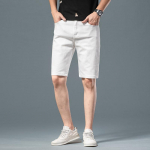 Suvine uus puhas must tikandid lahtised sirge s&auml;&auml;rega teksad Meeste Capris meeste 28 must