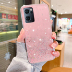 Moodne s&auml;delev &uuml;mbris OPPO A5 A9 A15 A15S A16 A16S A52 A53 A54 A72 A73 A74 A93 F17 F19 Reno8 pehme kristallist Spakly Blingi jaoks OPPO A5 2020 roosa
