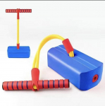 Konna h&uuml;ppav laste pogo kepp m&auml;nguasi p&otilde;rgatav Macbine h&uuml;ppav pall, pikk ja k&otilde;rge tasakaalu treenimine punane