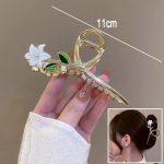 Uus Sweet Flower Hair Claw Clip Peen hobusesaba Haarde Juukseklambrid Hai Klambrid Naiste Juuksen&otilde;elad T&uuml;drukutele Juukseaksessuaarid Peakate