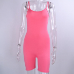 Suvised seksikad naistemood varrukateta &uuml;hev&auml;rvilised &uuml;hes t&uuml;kis kombinesoonid jooga spordiriided L valge