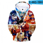 Jaapan Anime Harajuku Meeste Pusad vabaaja dressipluus T&auml;navar&otilde;ivad Kevad-s&uuml;gis Pullover Mood pikkade varrukatega Meeste 3D Prinditud R&otilde;ivad L