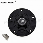 GSX 1300R GSX1300R Bensiini k&uuml;tusepaagi kork SUZUKI GSX1300R HAYABUSA 2008- Mootorrattale CNC Kiirvabastusega must