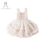 T&uuml;drukute kleit Suvine Lolita Laste kleit Beebi suvekleit Printsessi kleit Lasteriided Armas Peokleit Lolita kleit t&uuml;drukule 80