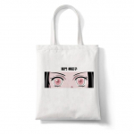 Demon Slayer Shopper Bag Anime ostukotid Rengoku Kyoujurou Kimetsu Ei Yaiba Canvas Kangas kott K&auml;ekotid Harajuku &Otilde;lakotid 24*26cm