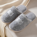 Meeste lehmapuuvillased sussid soojad kodu armsad pehmed pl&uuml;&uuml;sist majasussid 42 kohv