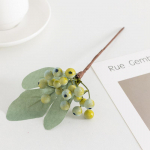 12 tk Kunstmustikas vartega elutruud viljad Kunstlikud marjad V&otilde;ltsmustikad DIY pruudikimp kodu pulmade r&otilde;dupeo kaunistamiseks sinine