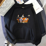 Uued Julie ja The Phantomide naiste pusad Kawaii Grunge Multikas Graafiline kapuuts Hip Hop Talvise Soe Unisex Pusad Naistele L