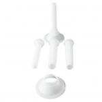 Lihaveski vorstivalmistaja K&auml;sitsi valmistatud t&auml;idistoru lehter t&auml;itematerjalist plastist t&ouml;&ouml;riist