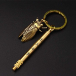 TC4 titaanisulamist puhtast vasest messingist integreeritud hambaork, puuviljapulk, kandes niit relva enesekaitserelva hambaorki hoidik