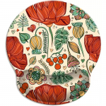 Marmorist randmetoega hiirematid, ergonoomiline meeste hiirematt, naiste randmetoega hiirematt s&uuml;learvutitele hiirematt