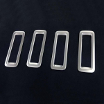 For Toyota Voxy Noah R80 2014 -2018 ABS matte Roof Rear Air Confitioner AC Vent Outlet Cover Stickers Decor Mold Trims