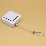 Automaatne anduriga uksesulgur Multifunktsionaalne vargusvastane elamu liugekraaniga uksesulgur valge