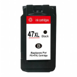 1 tk Premium tindikassett E3370 E3470 E410 E470 E477 E480 E3170 Canoni PG47 CL57 jaoks Black