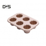 1/6/912 &otilde;&otilde;nsusega kerge muffinitopsiga toidukvaliteediga vastupidav deformatsioonikindel koogivorm