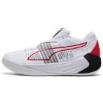 Puma Fusion Nitro Valged K&otilde;rge Riskiga Punased Unisex tossud 195514-04 47
