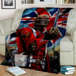 HD I-Iron Maiden Heavy Metal Band 3D tekk, pehme tekk koju Magamistoa voodi diivan Pikniku reisikontori kattetekk lapsele 150x200cm 60x80inch