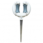 Aiavooliku juhtnael Pehme veetoru positsioneerimine hoidmine T&ouml;&ouml;j&otilde;udu s&auml;&auml;stev sile rull, terava otsaga libisemisvastane v&auml;li&otilde;ue aia kastmine valge