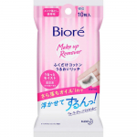 Biore Wipe Cotton Moisturizing Rich Portable 10 Sheets 35ml