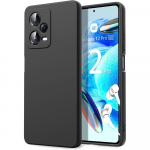 Vedel silikoon&uuml;mbris Redmi Note 12S 12 Pro+ 4G 5G luksusliku p&otilde;rutuskindel kate Xiaomi 12 Lite 13T 12T Pro Redmi 12 12C 13C POCO C65 tarviku jaoks RedMi 13C must