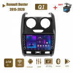 icreative Android Renault Duster 2015-2020 jaoks koos nupunupuga autoraadio video multimeedia GPS-m&auml;ngija 1+16 GB 1+16GB