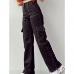 Y2K Naised Vintage Cargo P&uuml;ksid T&auml;navar&otilde;ivad Korea Harajuku Langevarjup&uuml;ksid Beežid dressip&uuml;ksid Laia s&auml;&auml;rega Jogger p&uuml;ksid XXXL