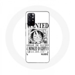 &Uuml;mbris Xiaomi Redmi Note 11s 5G One Piece Manga otsinguplakatile Valge
